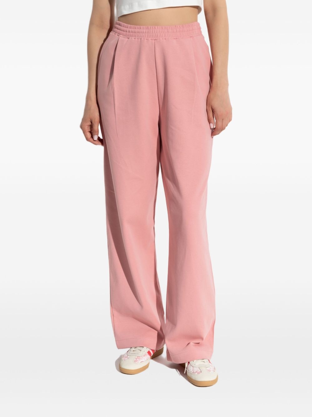 pleat-detail track pants - 3