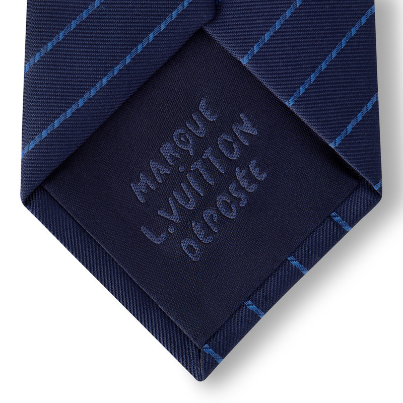 Monogram Pinstripes Tie 4