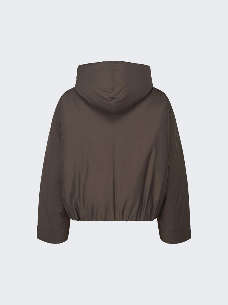 ISSEY MIYAKE Duvet Coat Brown outlook