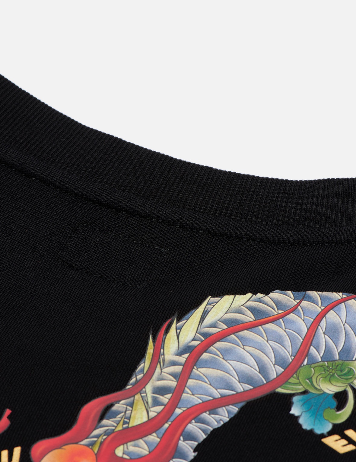 DRAGON-EMBROIDERED DAICOCK PRINT SWEATSHIRT - 9