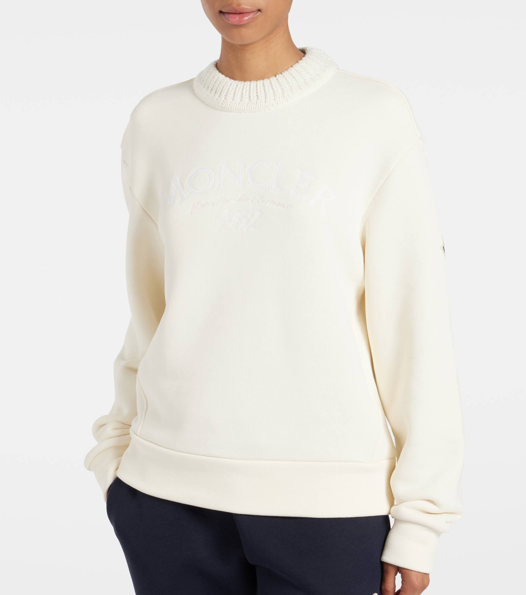 Logo cotton-blend sweatshirt - 6