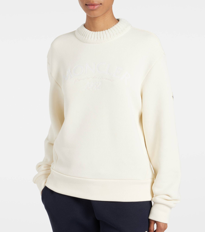 Logo cotton-blend sweatshirt 6