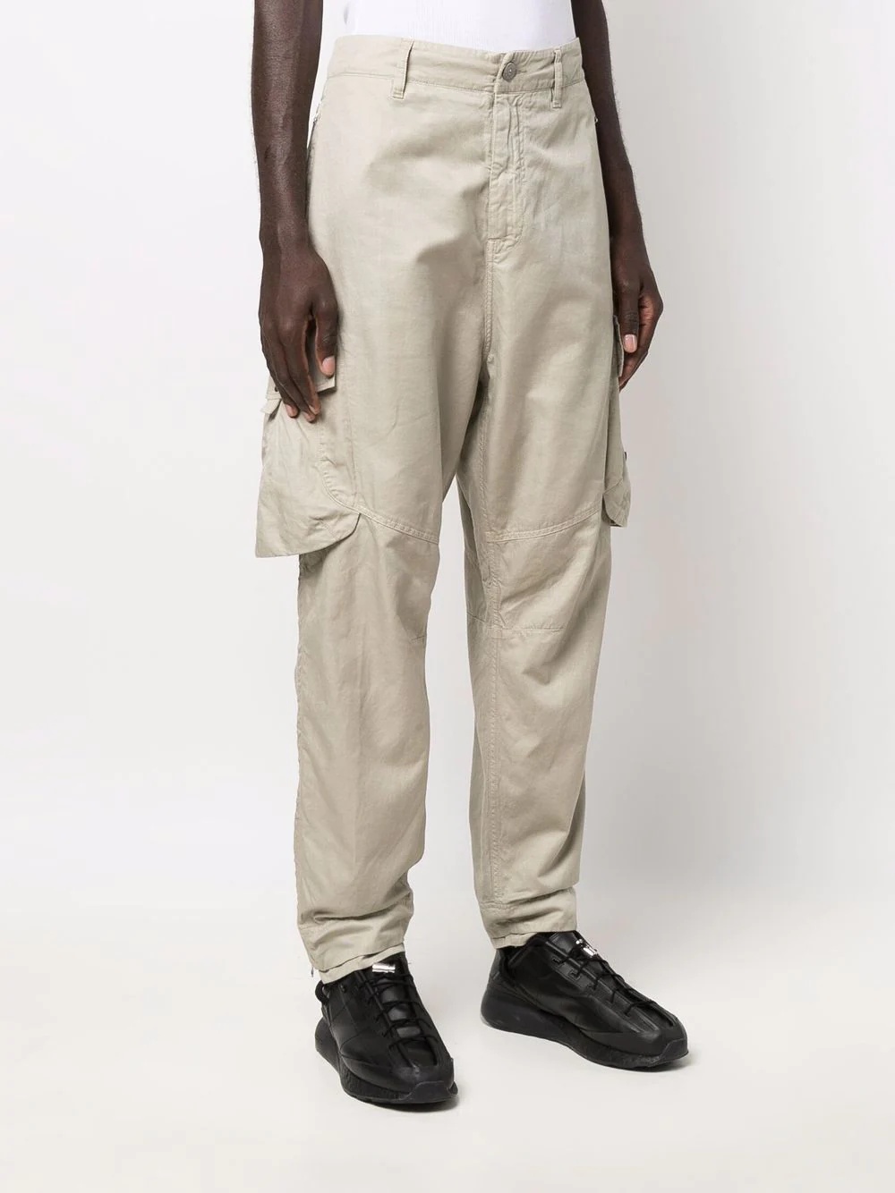 side cargo-pocket trousers - 3