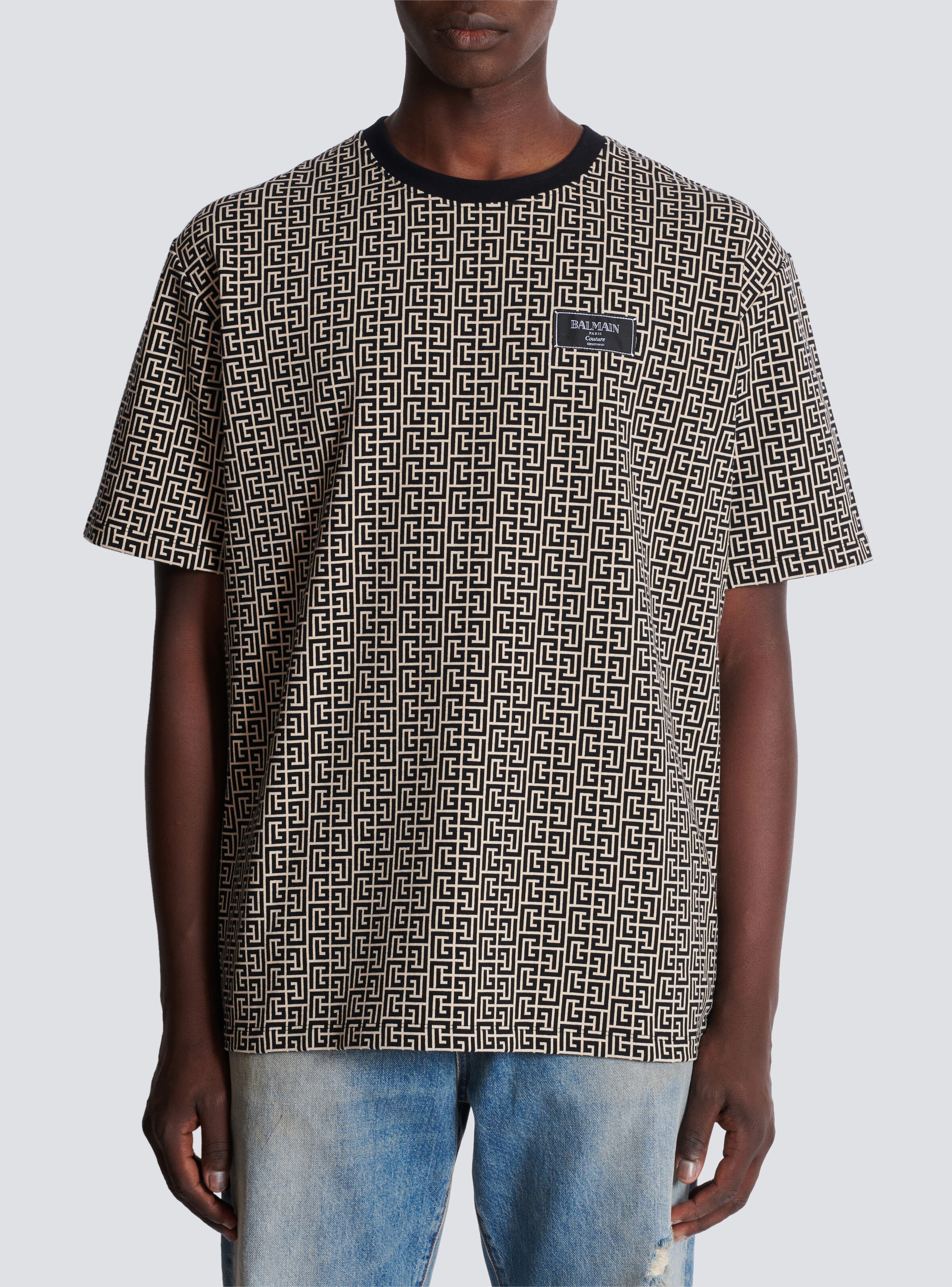 PB Labyrinth jacquard T-shirt - 5