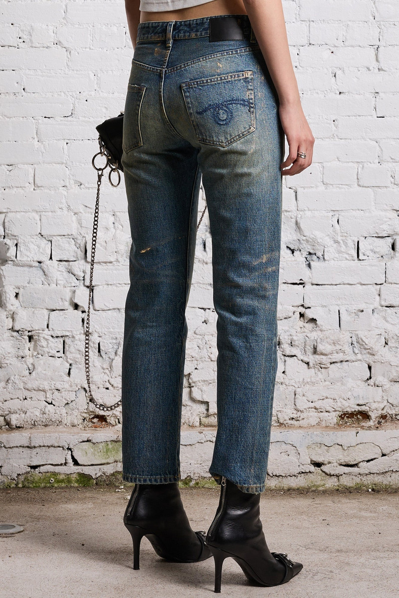 ROMEO JEAN - SPLATTERED CLINTON BLUE 6