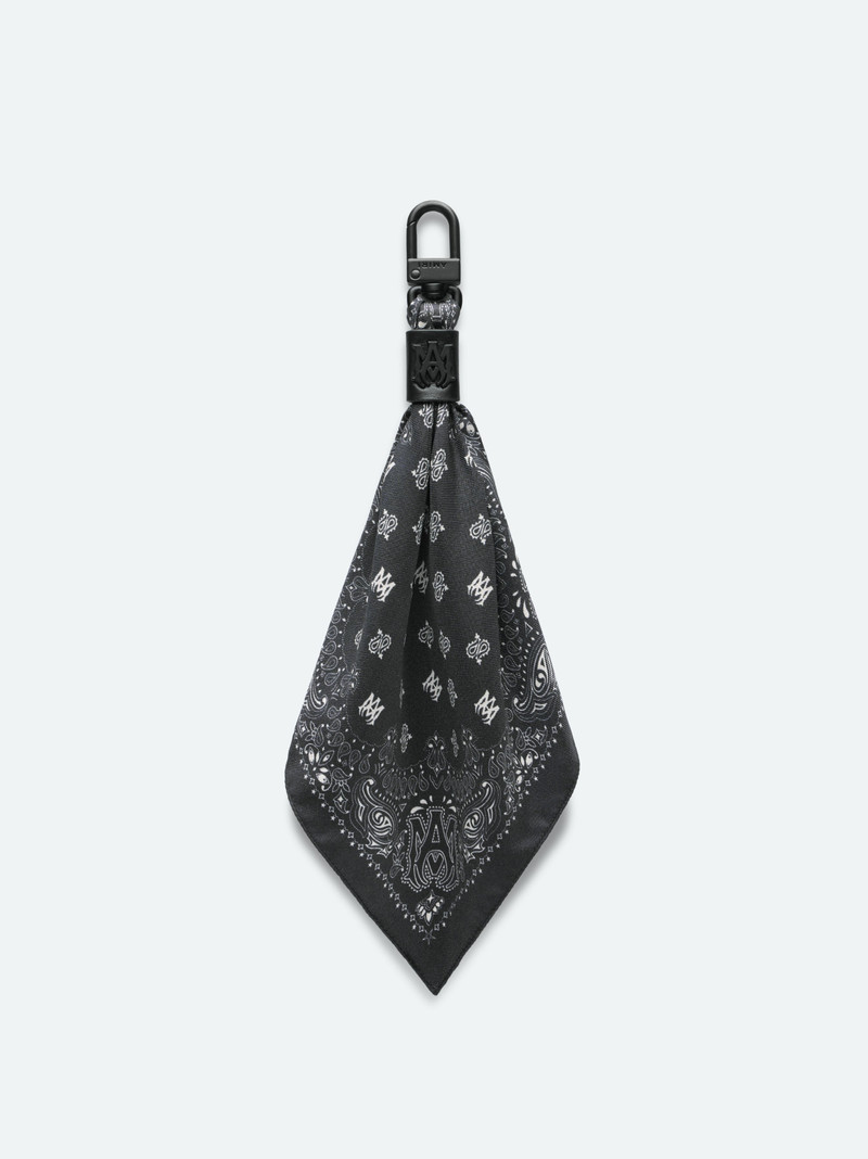 AMIRI SILK BANDANA KEYCHAIN | REVERSIBLE