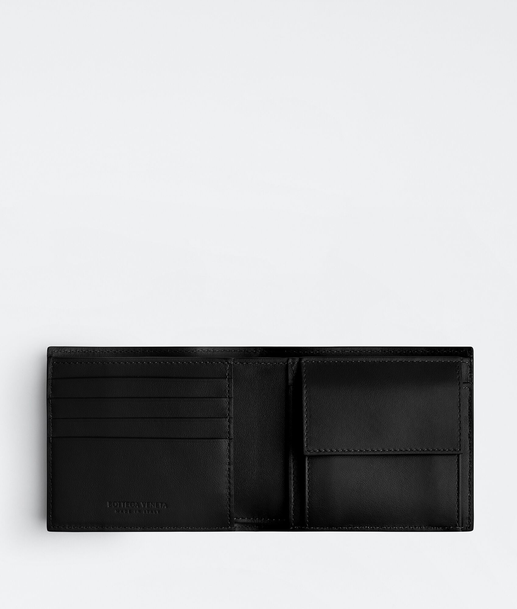 Intrecciato Bi-Fold Wallet With Coin Purse - 2