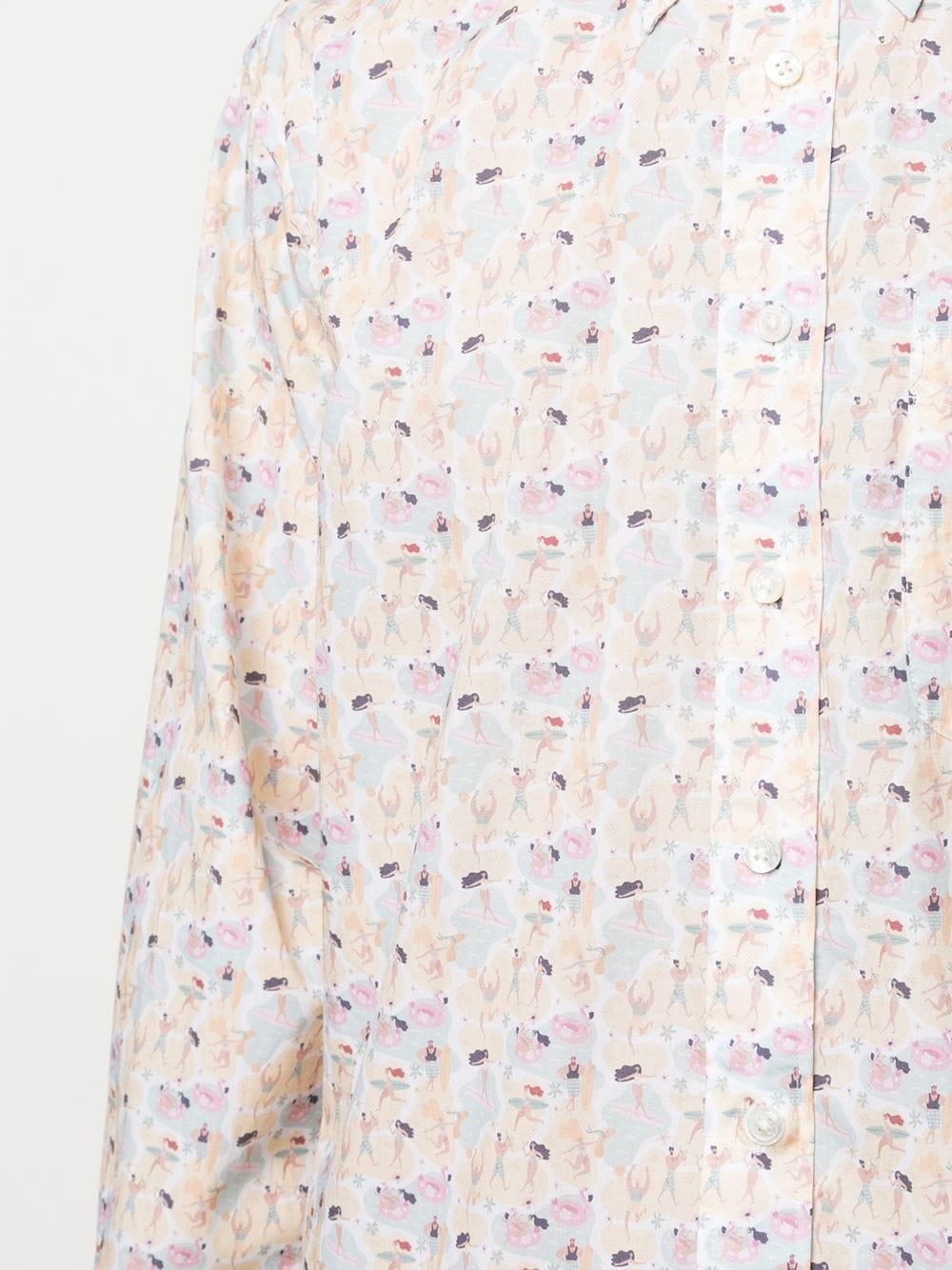 graphic-print cotton shirt - 5