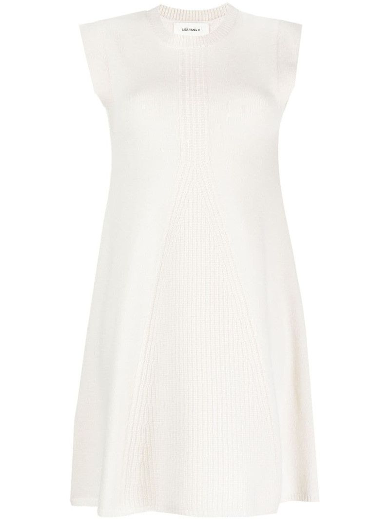 Naomi knitted cashmere minidress 1