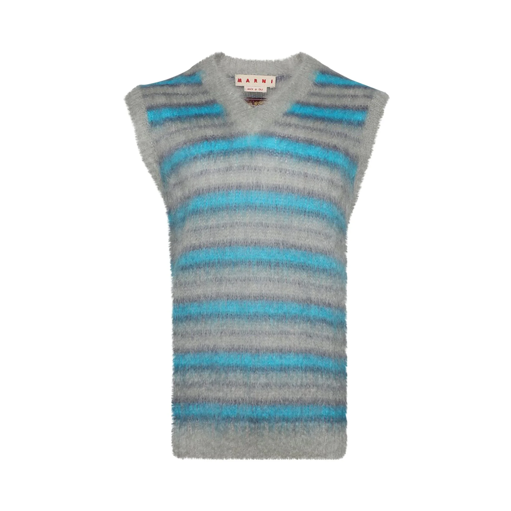 Marni Striped Sweater 'Titanium' - 1