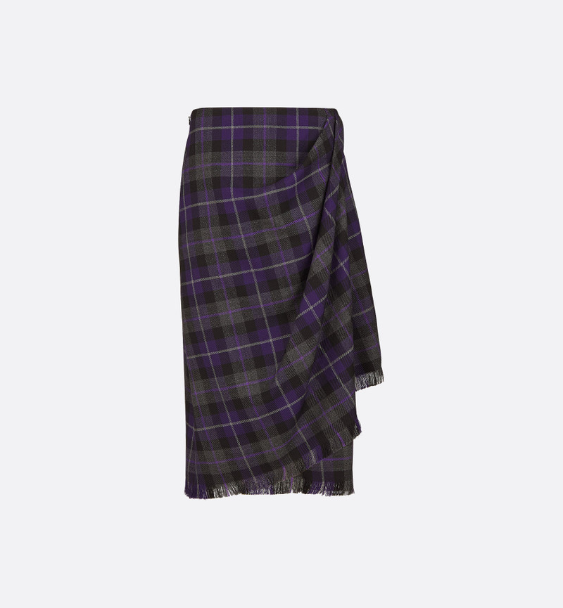 Mid-Length Draped Skirt 1