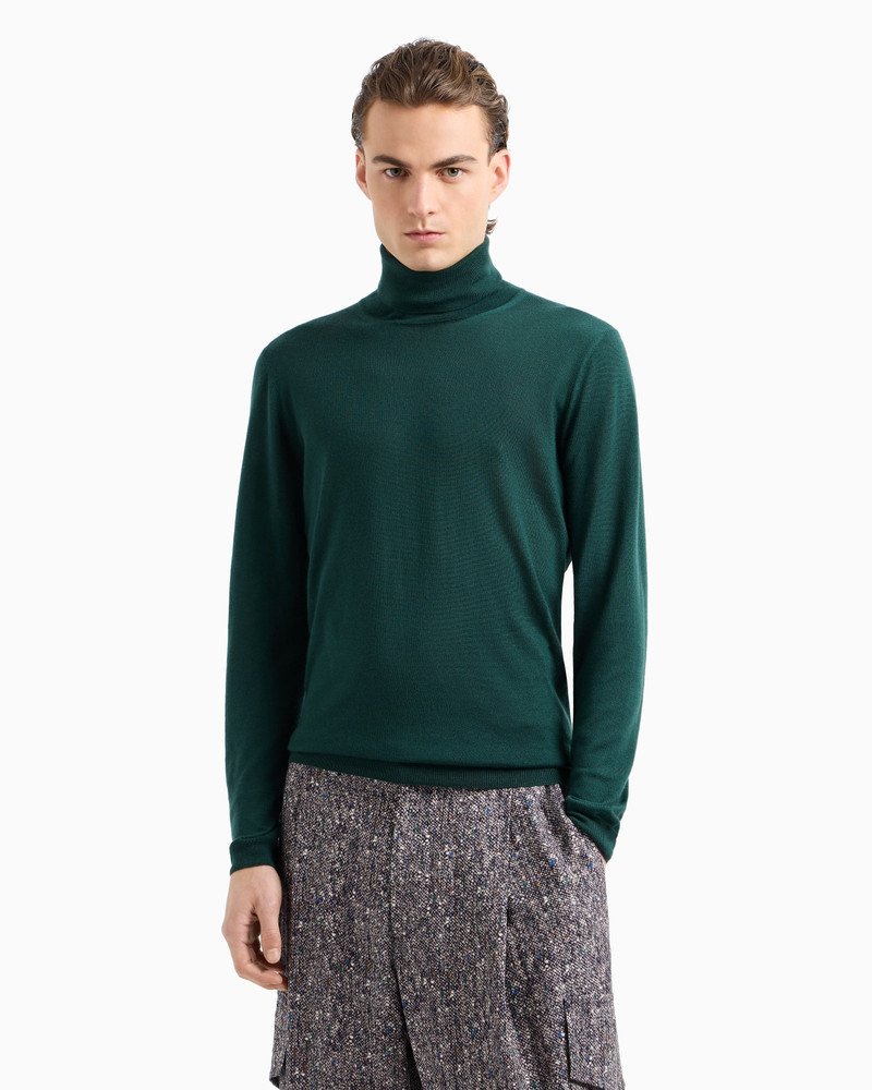 GIORGIO ARMANI CASHMERE MOCK-NECK JUMPER outlook