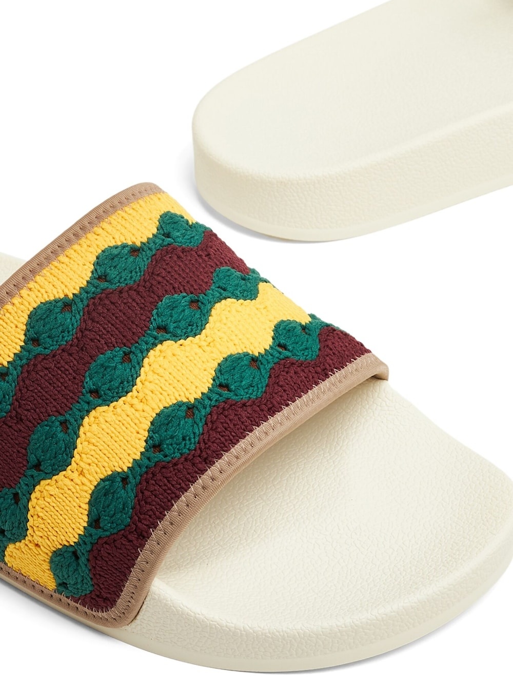 Adilette woven-design slides - 4