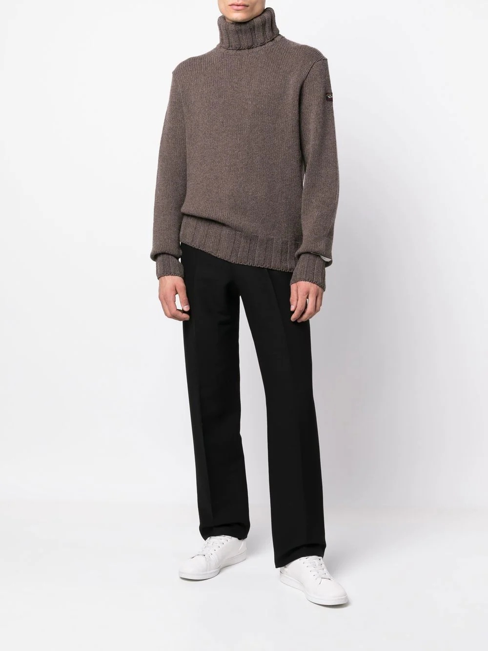 wool roll-neck jumper - 2