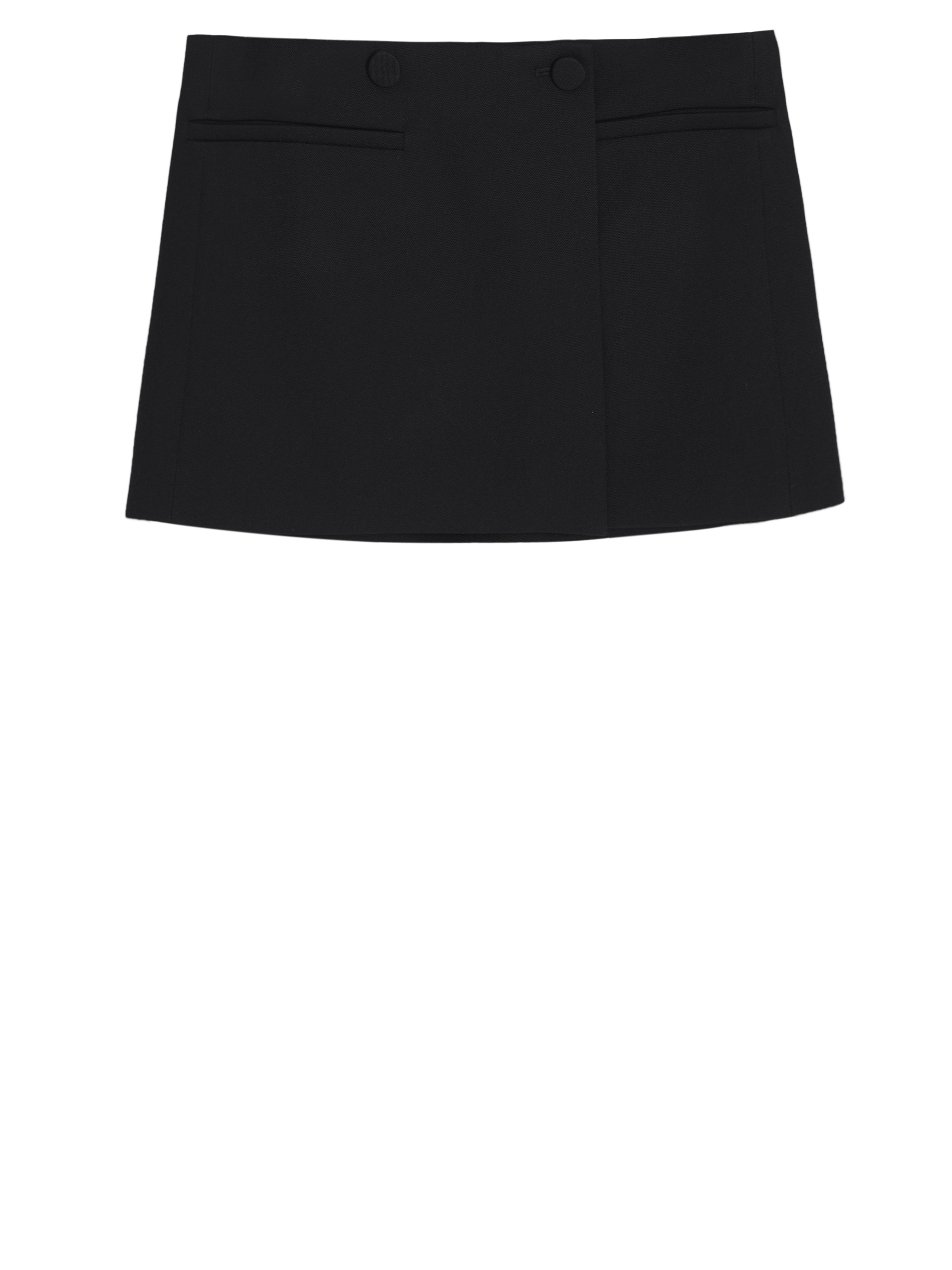 Valentino Grisaille miniskirt | leam | REVERSIBLE