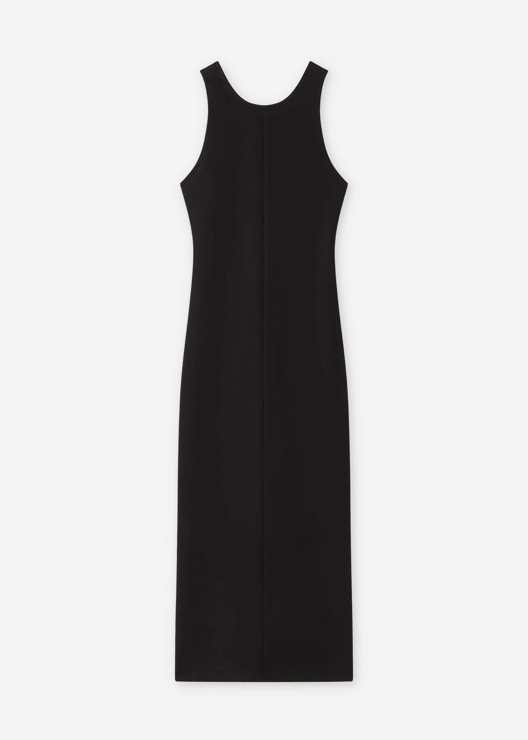 Racer Back Tank Dress in Cotton - 1