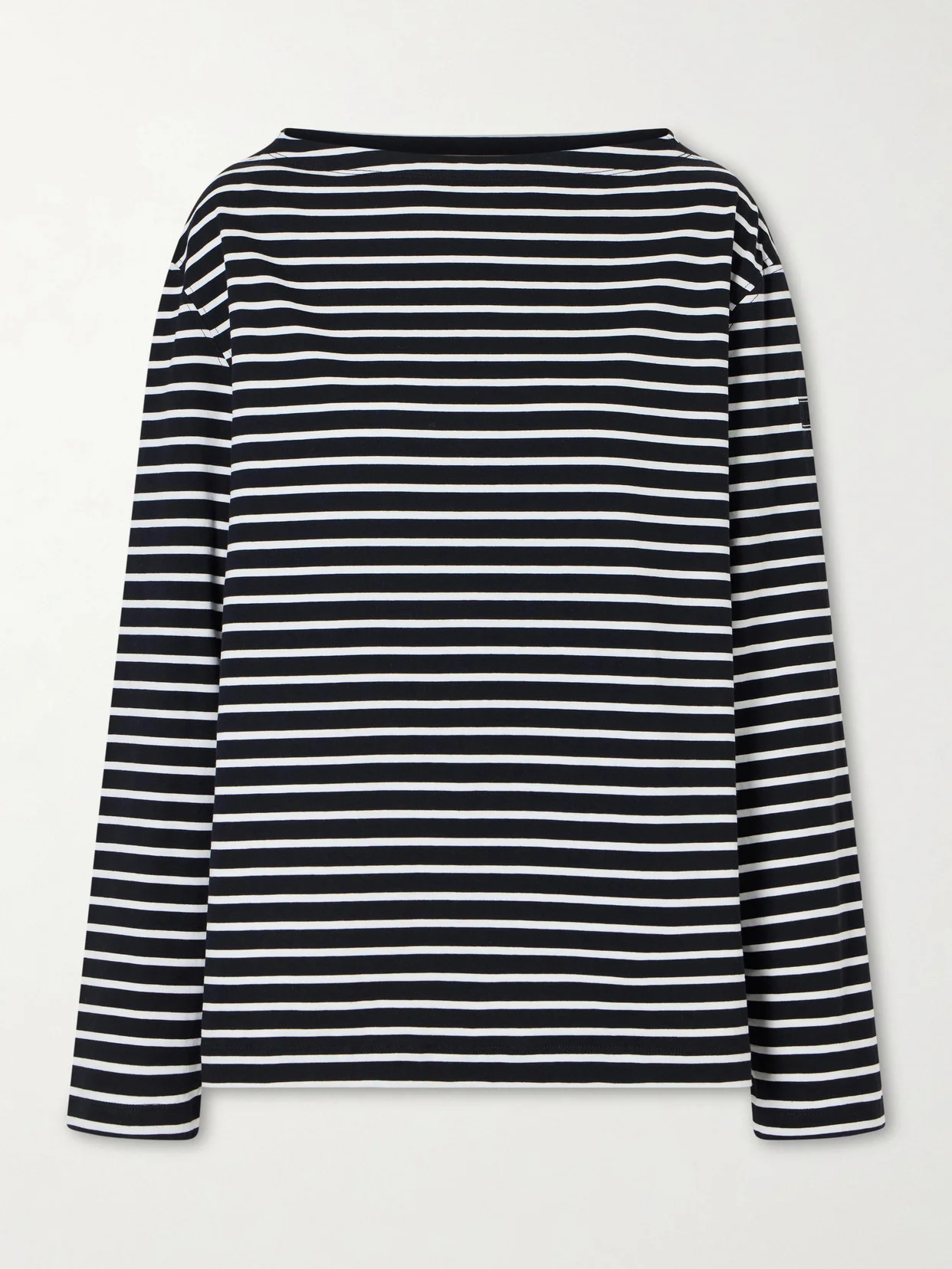 Breton Striped Cotton-jersey T-shirt - 1