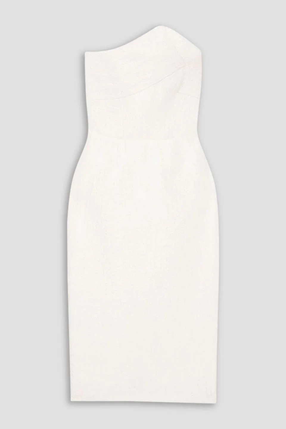 Senga strapless cloqué dress - 1