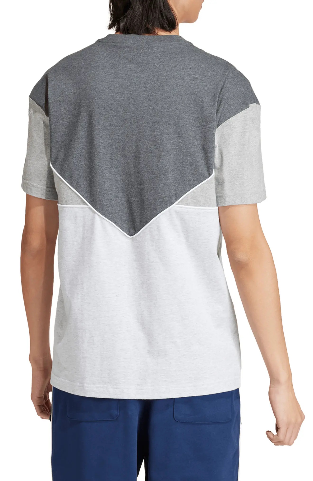 Colorado Colorblock T-Shirt in Dark Grey/Light Grey/Grey - 2