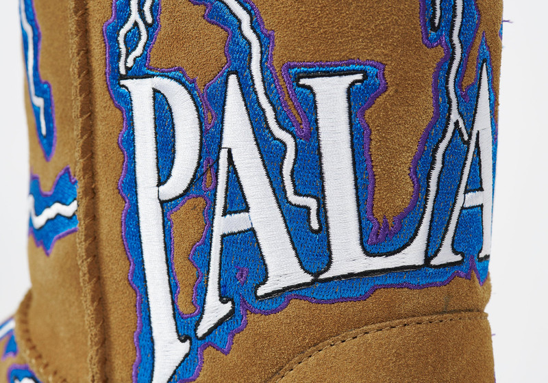 PALACE UGG LIGHTNING CLASSIC SHORT BOOT CHESTNUT 6