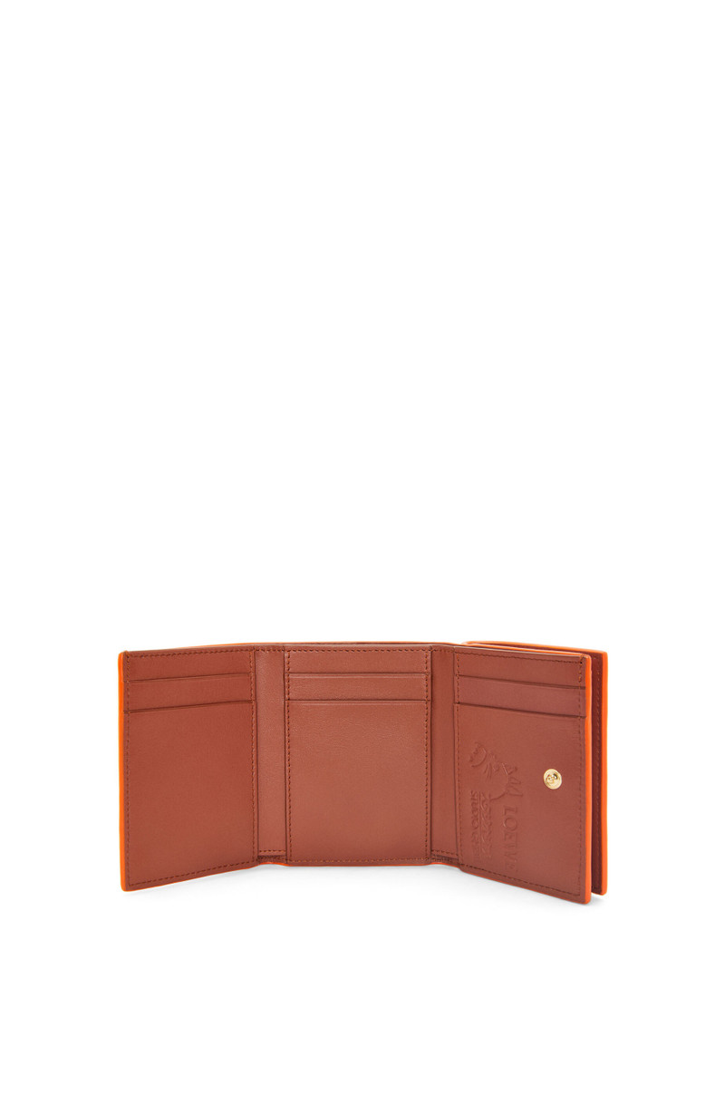 Loewe Calcifer trifold wallet in classic calfskin outlook