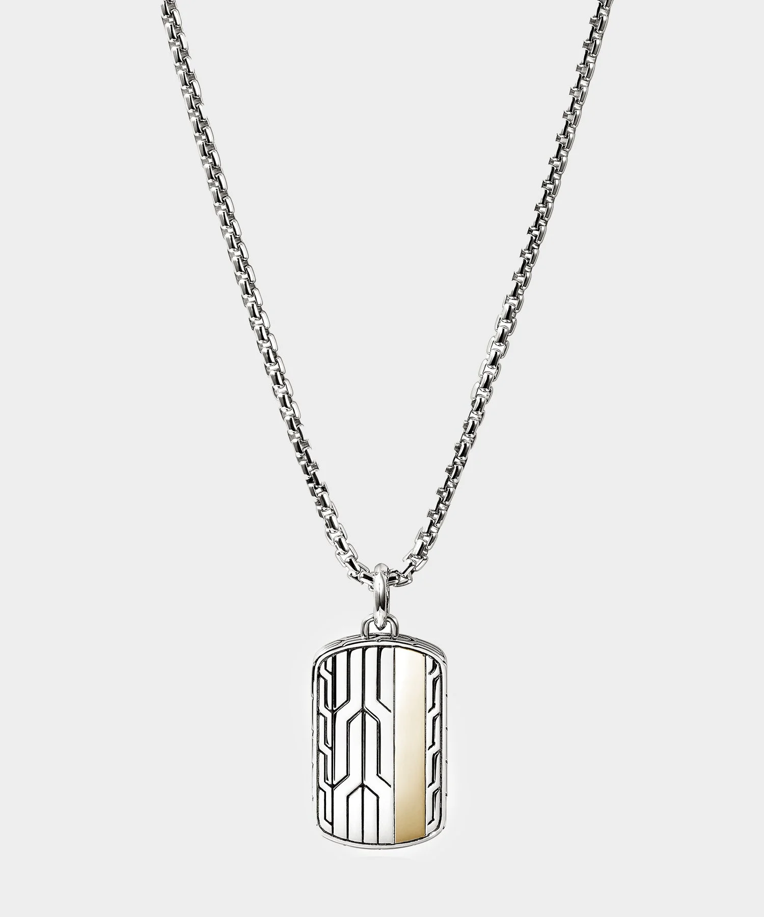 John Hardy 14K Gold Icon 50 Pendant Necklace - 1