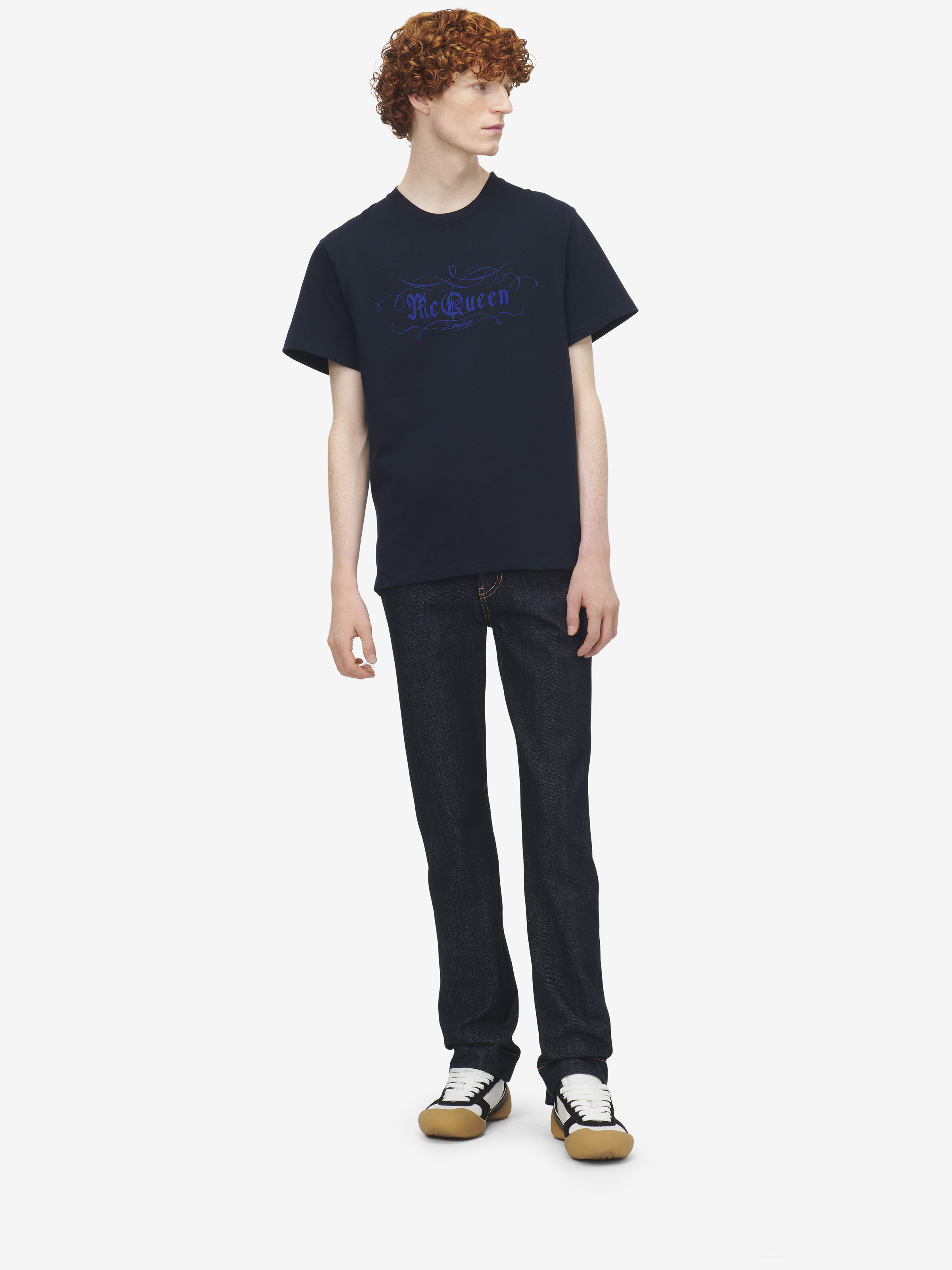 McQueen Script Print T-shirt - 3