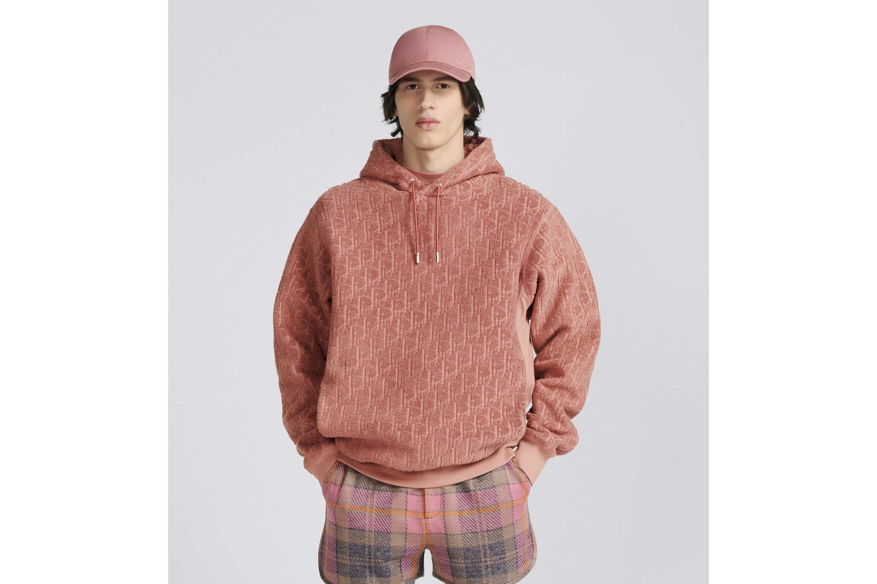 Dior Oblique Relaxed-Fit Hooded Sweatshirt - 4