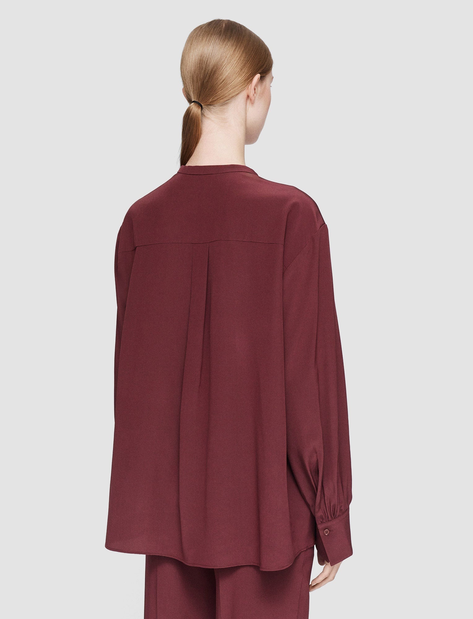 Silk Crepe de Chine Blondel Blouse - 4