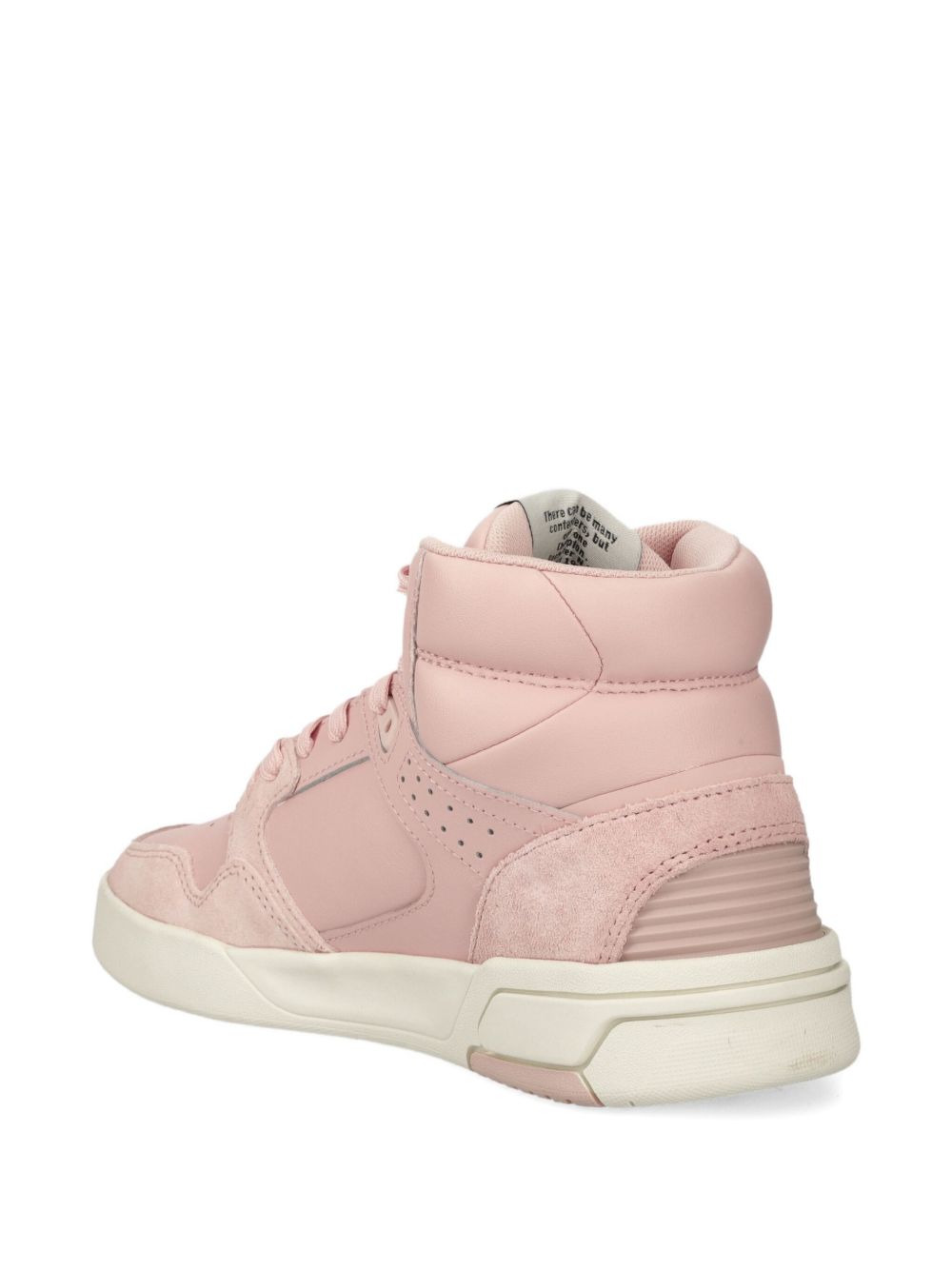logo-appliqué high-top sneakers - 4