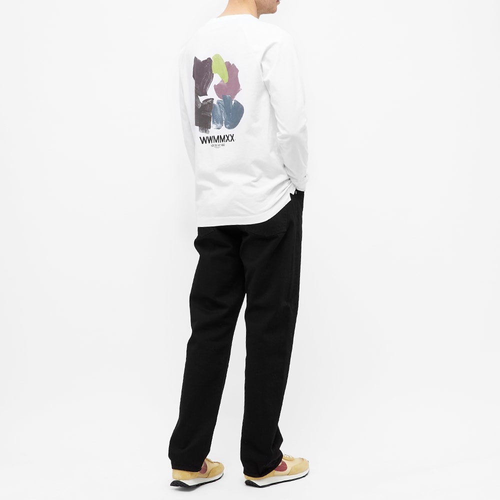 Wood Wood Long Sleeve Han Brush Strokes Tee - 5