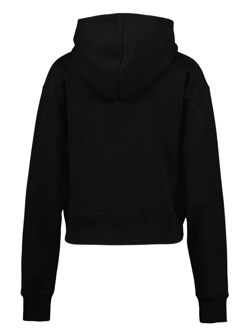 Balmain logo-print hoodie outlook