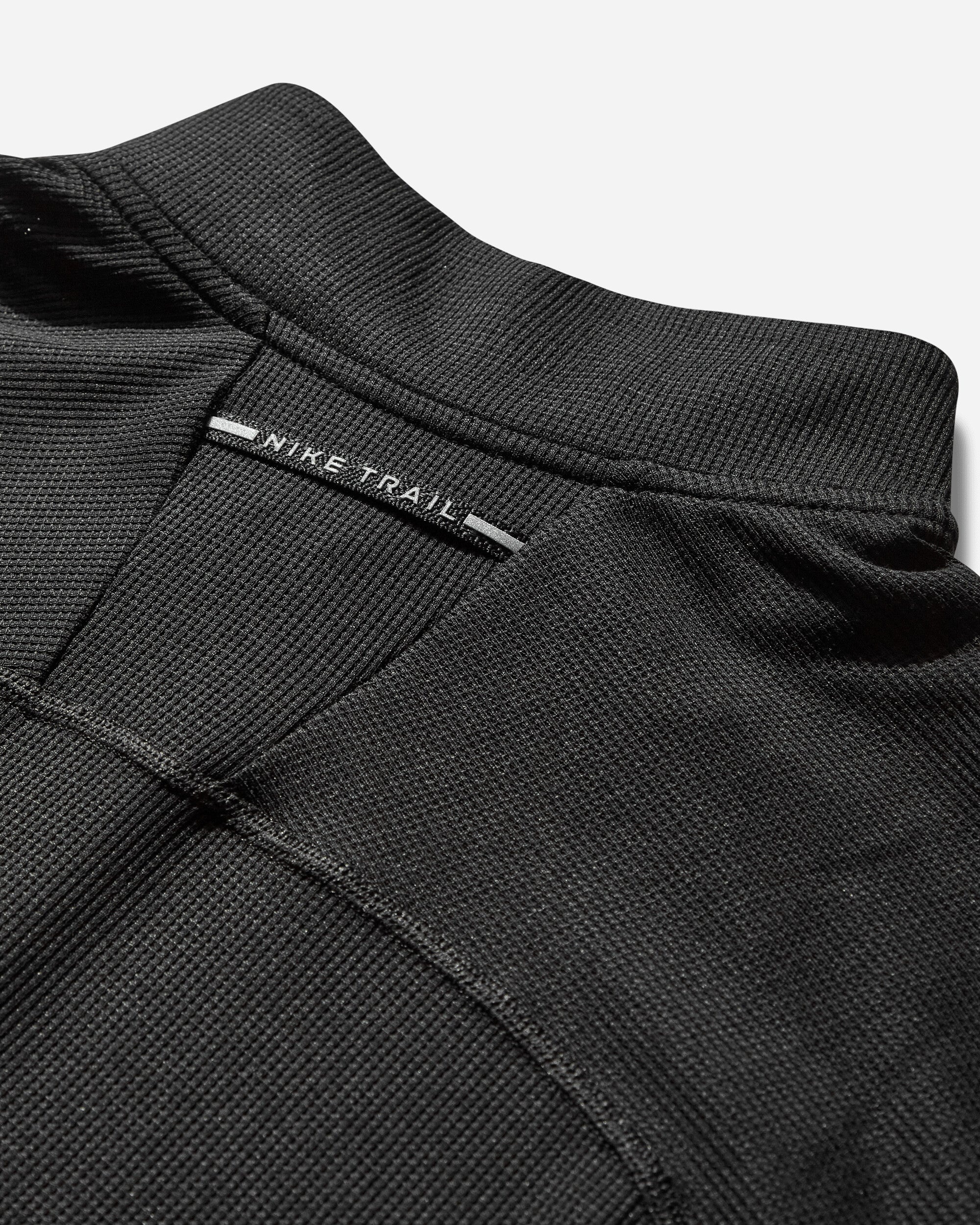 Men's Trail Dri-FIT 1/2-Zip Longsleeve T-Shirt Black / Summit White - 4
