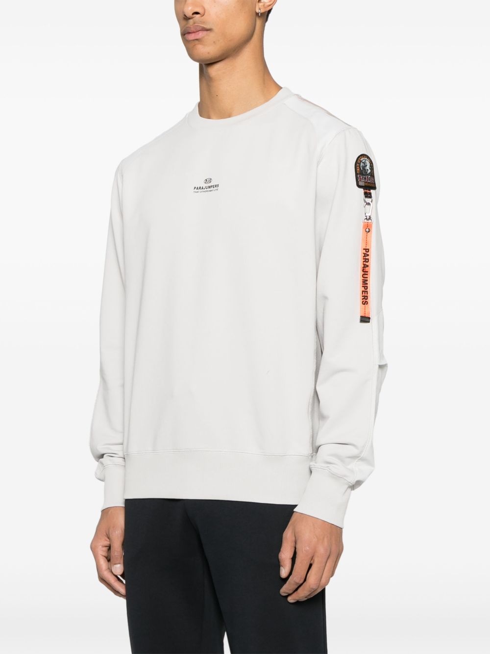logo-patch sweatshirt - 3