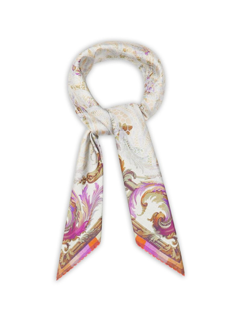 floral-pattern scarf 3
