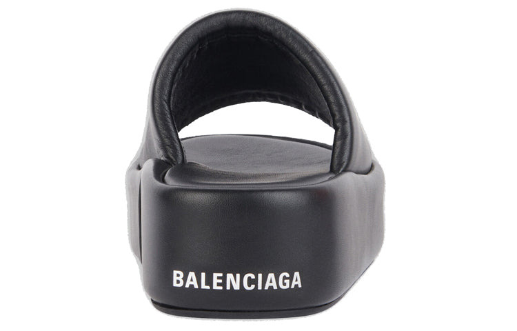 (WMNS) Balenciaga Rise Sandals 'Black' 656960WA2M31090 - 5