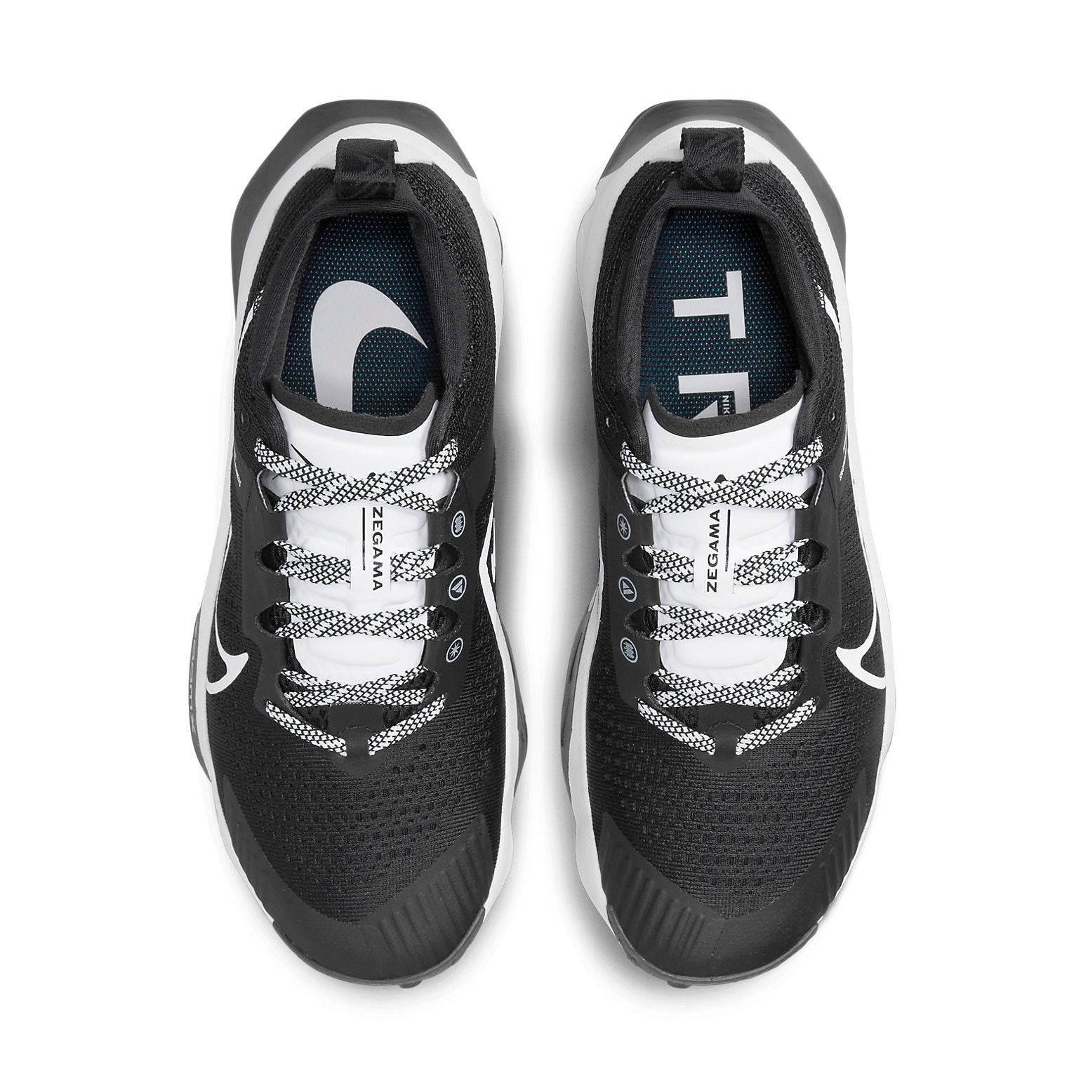 (WMNS) Nike ZoomX Zegama Trail 'Black White' DH0625-001 - 4