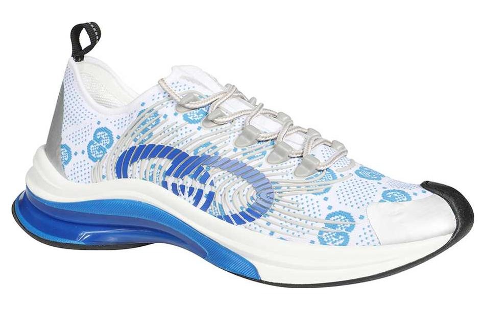 Gucci Run Sneaker 'White Blue' 680900-USN10-8485 - 3