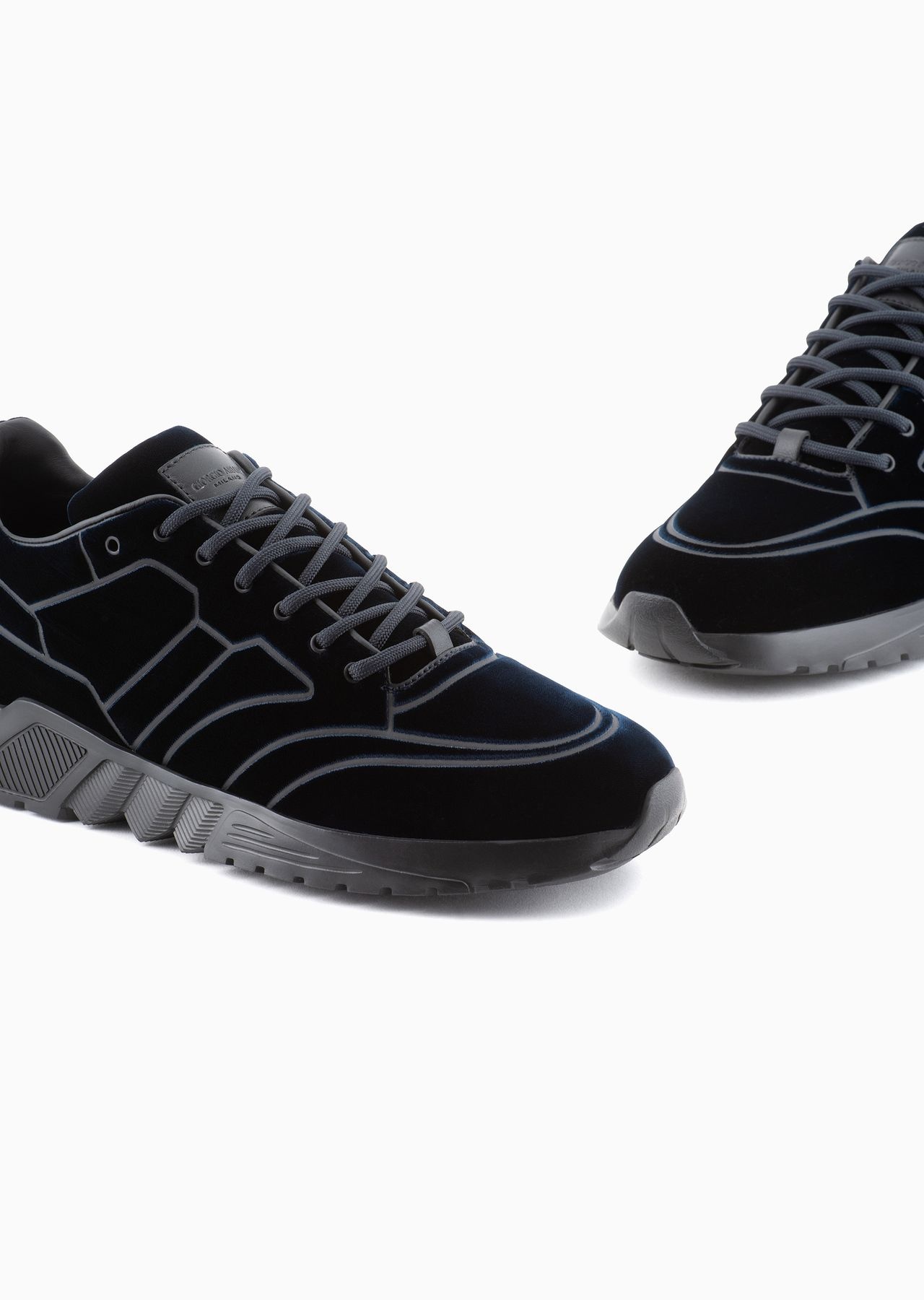 Velvet sneakers - 5