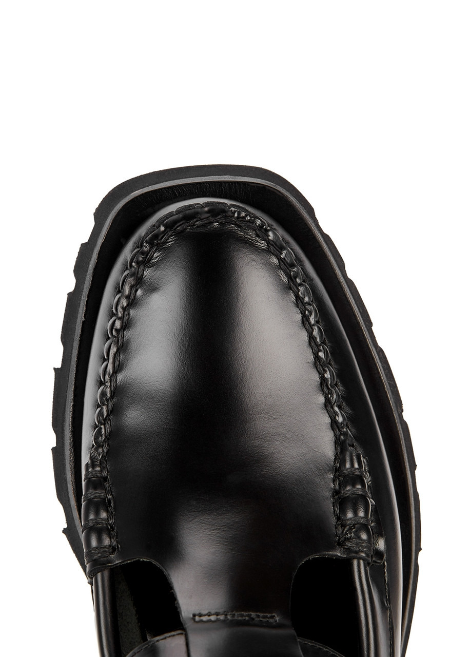 Alber Sport black leather loafers - 4