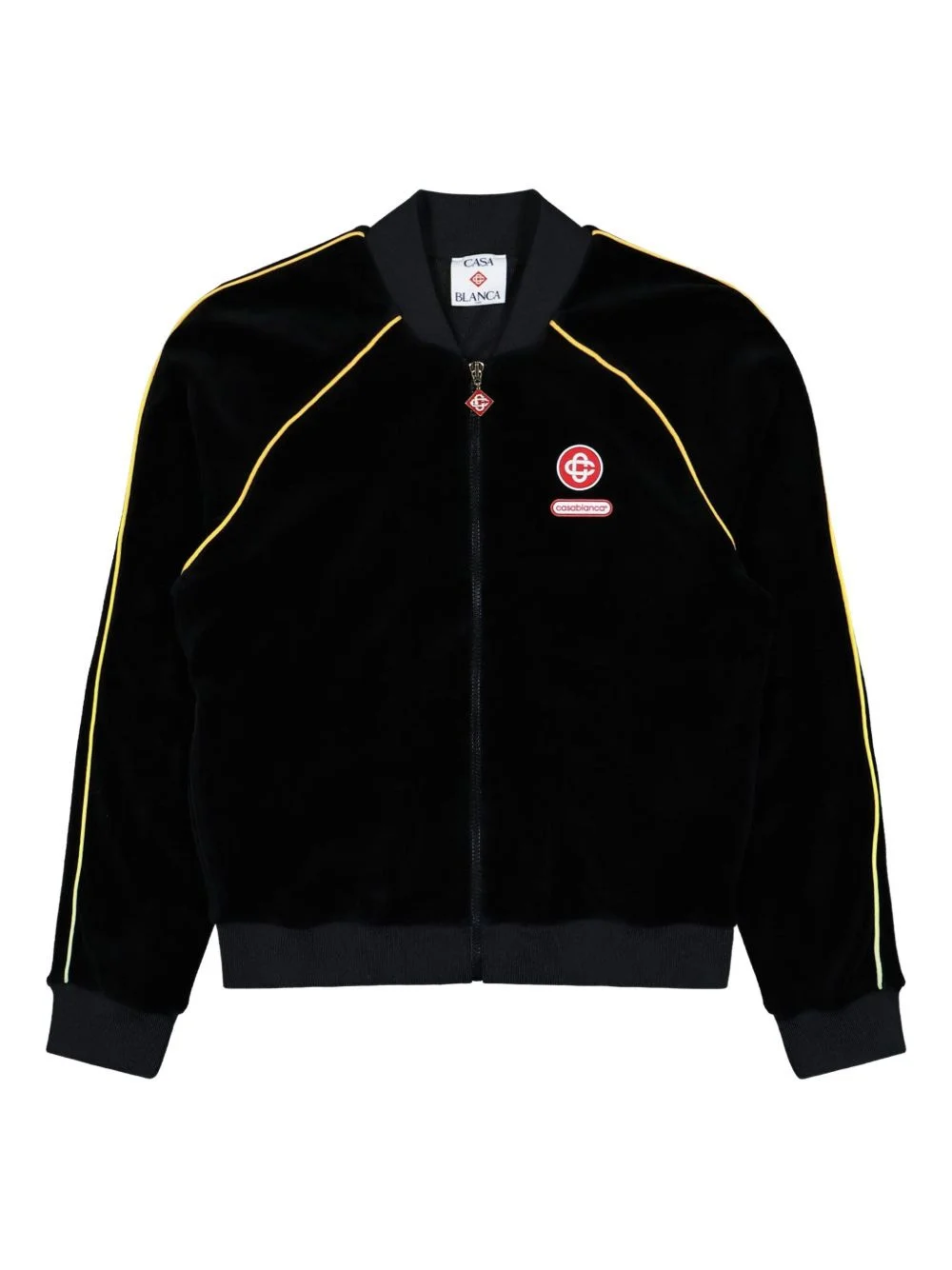 logo-patch jacket - 1