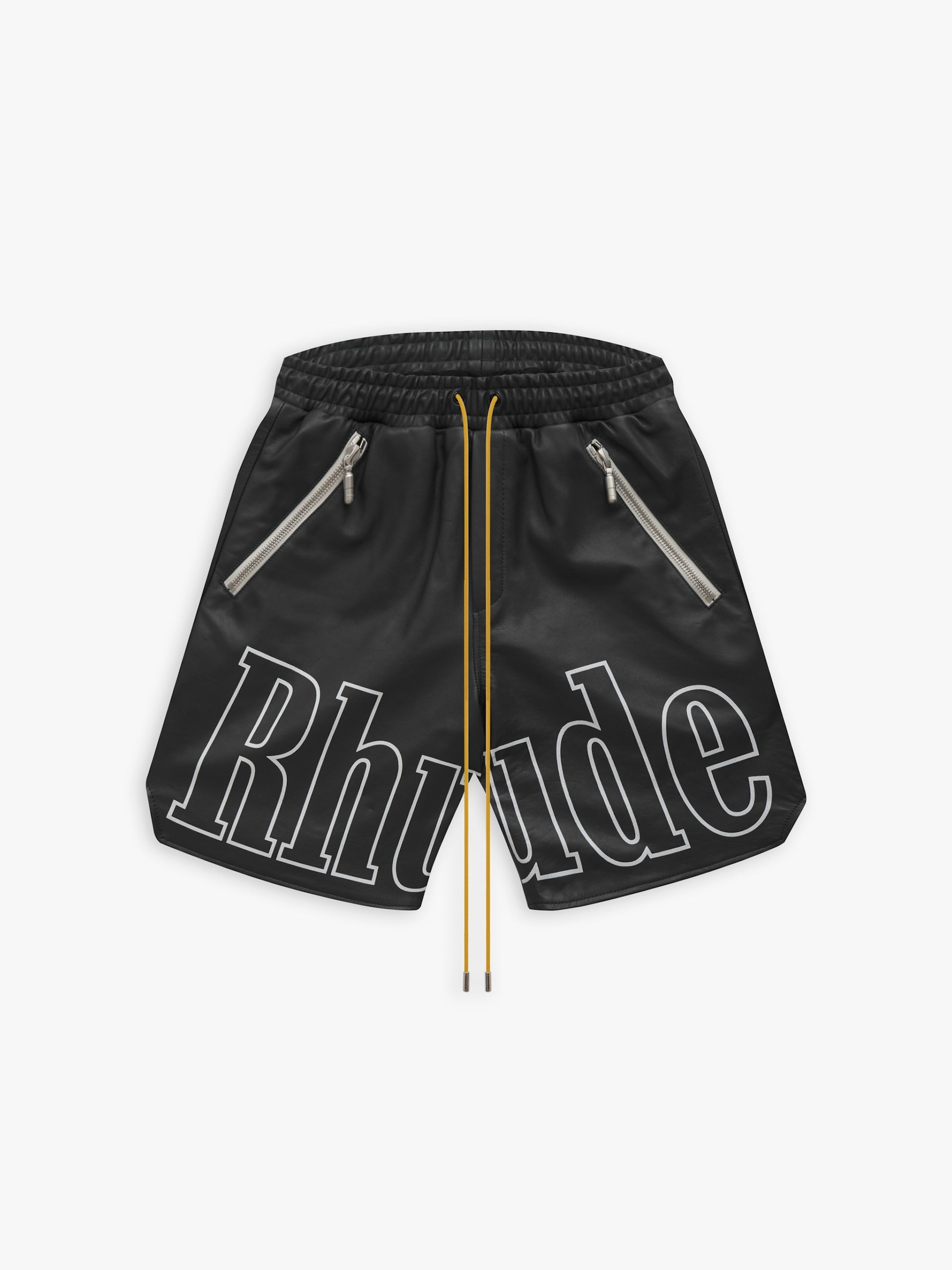 RH LOGO SHORTS - LEATHER - 1