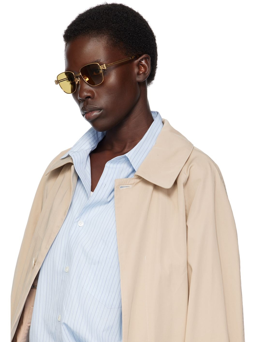 Gold Bolt Sunglasses - 4