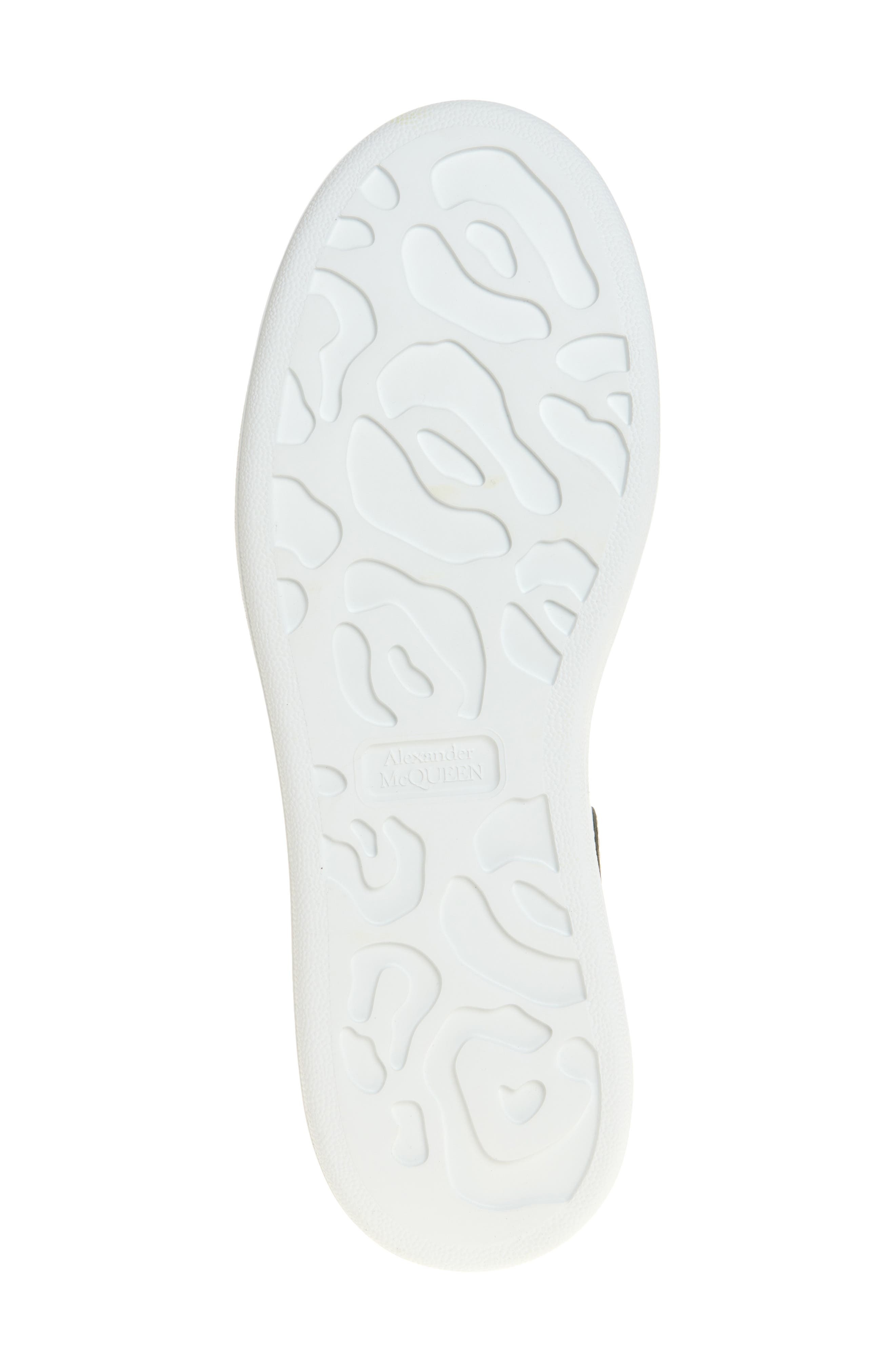 McQueen Oversize Sneaker in White/Mirror at Nordstrom - 4