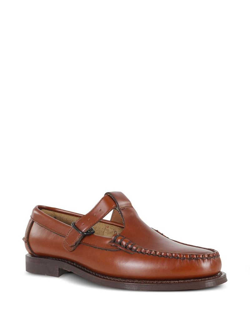 HEREU Alber leather loafers outlook