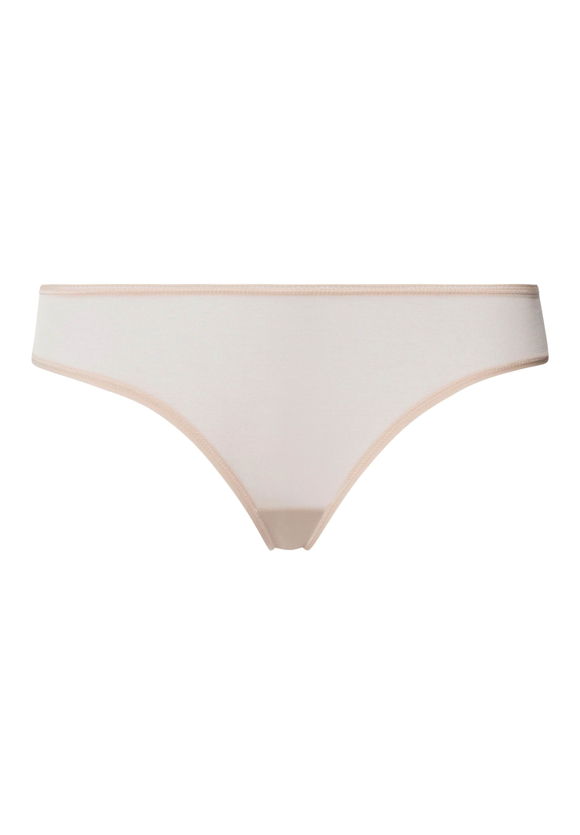 Smooth Illusion Semi-Transparent Tulle Bikini - 1