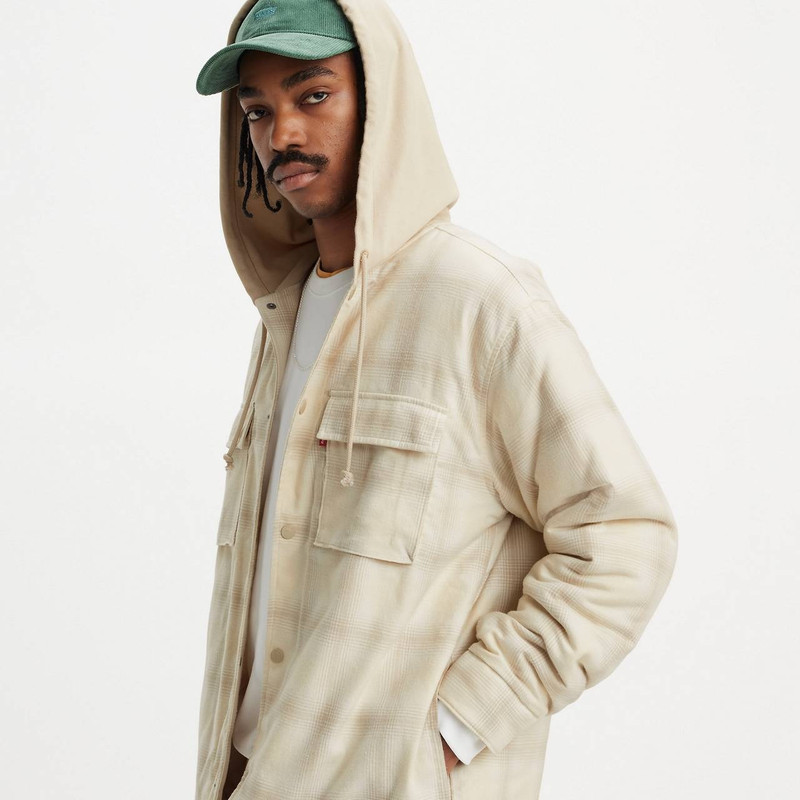 HOODED JACKSON WORKER OVERSHIRT 5