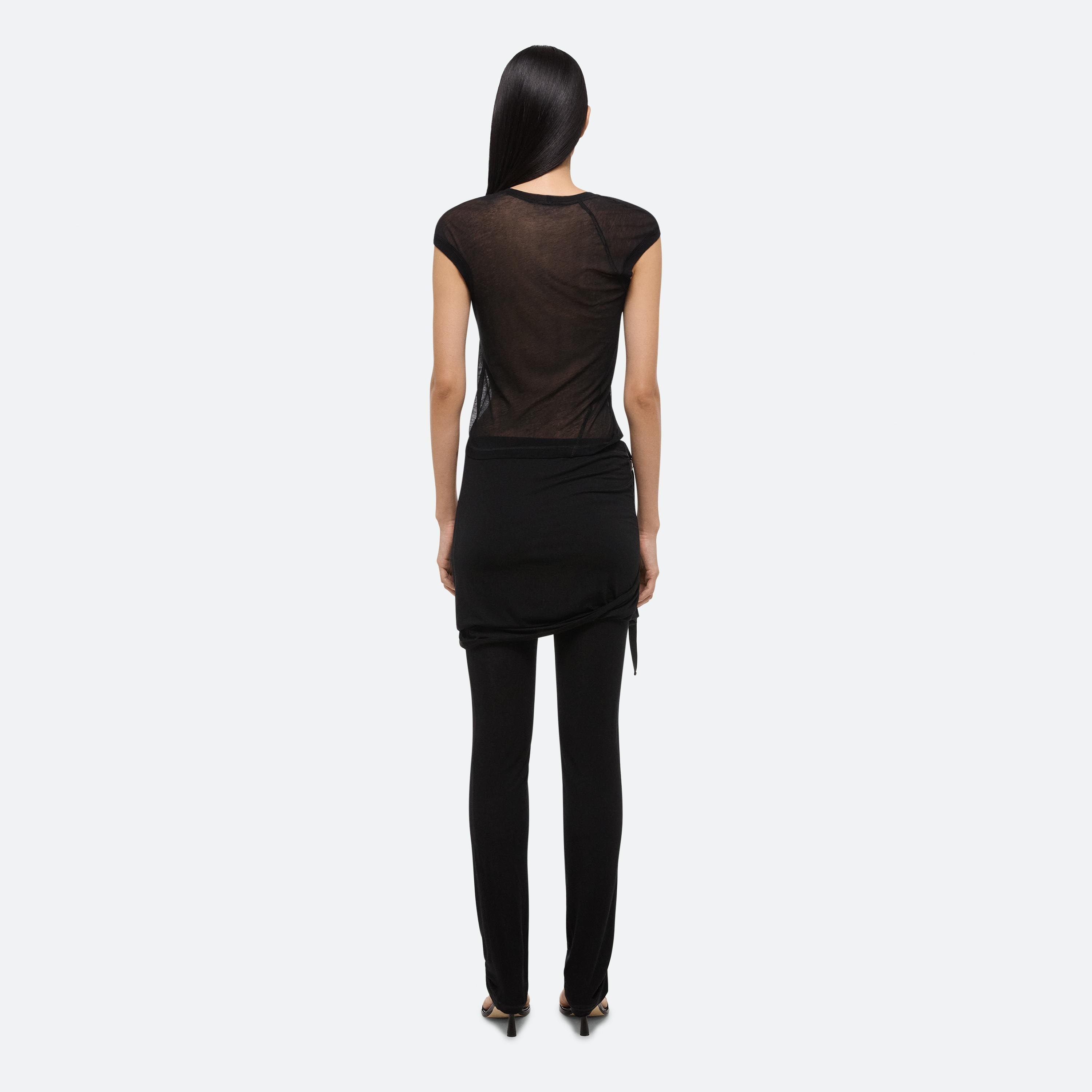 TWISTED SHEER TEE - 5