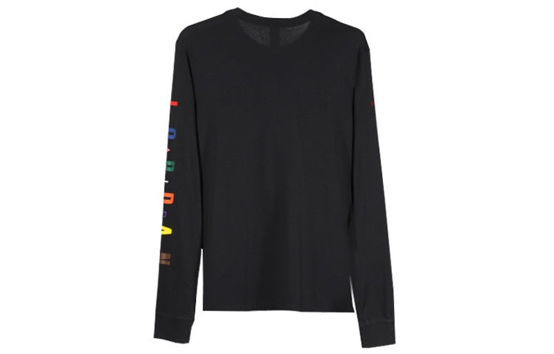 Jordan Men's Air Jordan 23 Color Label Pattern Long Sleeves Black T-Shirt CD5623-010 outlook