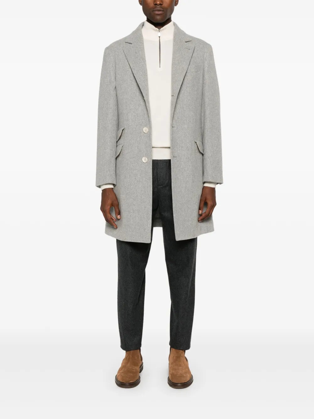 VIRGIN WOOL TROUSERS - 2